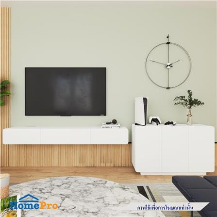 ตู้แขวนผนัง TOMATO HOME TH-TV-DWU200-01 200 ซม. สีขาว_3