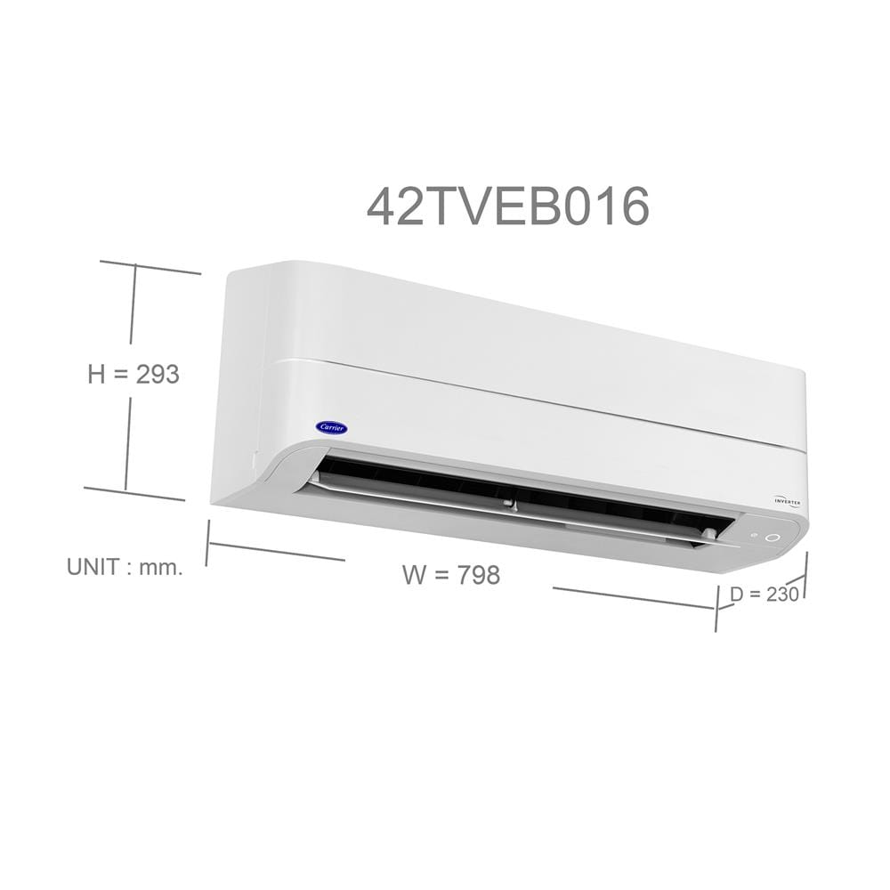 แอร์ผนัง CARRIER 42TVEB016/38TVEB016 15000 บีทียู อินเวอร์เตอร์