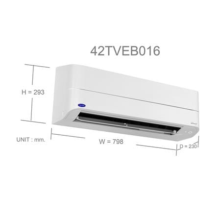 แอร์ผนัง CARRIER 42TVEB016/38TVEB016 15000 บีทียู อินเวอร์เตอร์_6