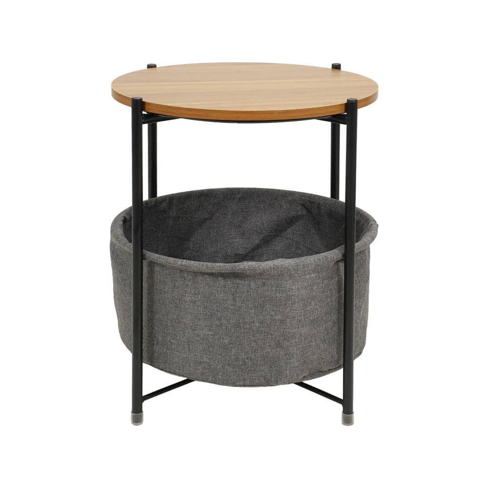โต๊ะข้างกลม FURDINI NEST 44 ซม. สีดำ