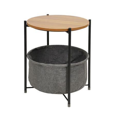โต๊ะข้างกลม FURDINI NEST 44 ซม. สีดำ