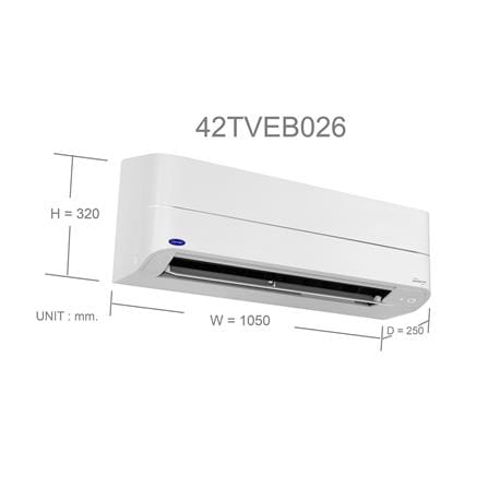 แอร์ผนัง CARRIER 42TVEB026/38TVEB026 24000 บีทียู อินเวอร์เตอร์_6