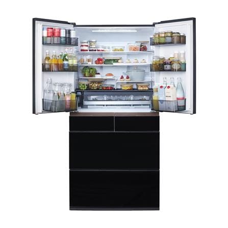 ตู้เย็น MULTI DOOR HITACHI R-GW670TT XK 23.7 คิว กระจกดำ อินเวอร์เตอร์_3