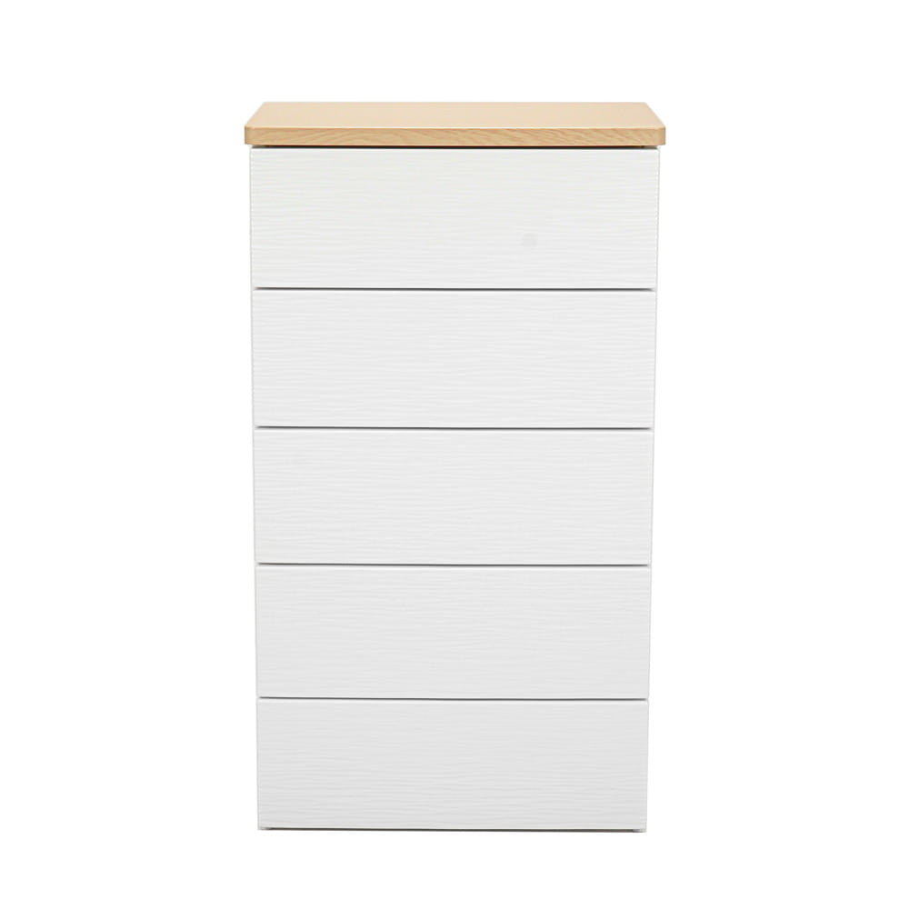 ตู้ลิ้นชัก 5 ชั้น STACKO MOKU 56.5x43x100 ซม. สีขาว