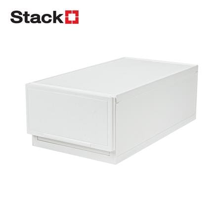 กล่องลิ้นชัก STACKO NETA ไซซ์ S 18.8x35.5x12.5 ซม. สีขาว_0
