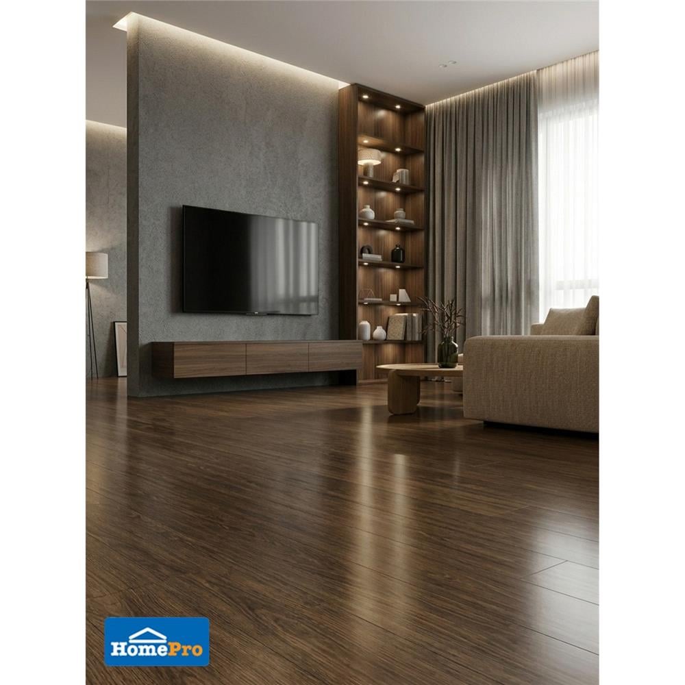 กระเบื้องยางม้วน MPI PV428/1 ลายไม้ 2x5ม. x 2มม. สีน้ำตาล
