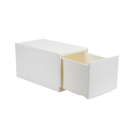 กล่องลิ้นชัก STACKO NETA ไซซ์ M 18.8x35.5x18.8 ซม. สีขาว_2
