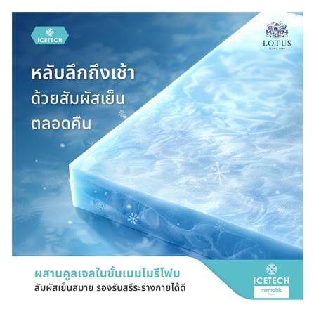 ที่นอนพ็อกเก็ตสปริง 6 ฟุต LOTUS รุ่น CASTELLO พร้อมชุดเครื่องนอน 11 ชิ้น_7