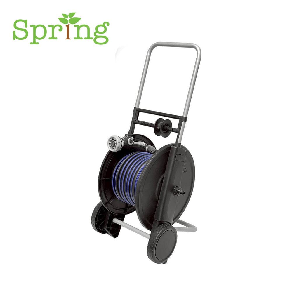 สายยางโรลใยแก้ว SPRING 1/2 นิ้ว x 20 ม. สีดำ_1