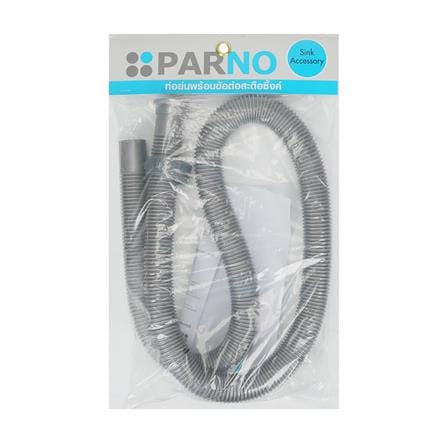 ท่อย่น+ข้อต่อ PARNO FP 0150 B 1.5 เมตร สีเทา_3