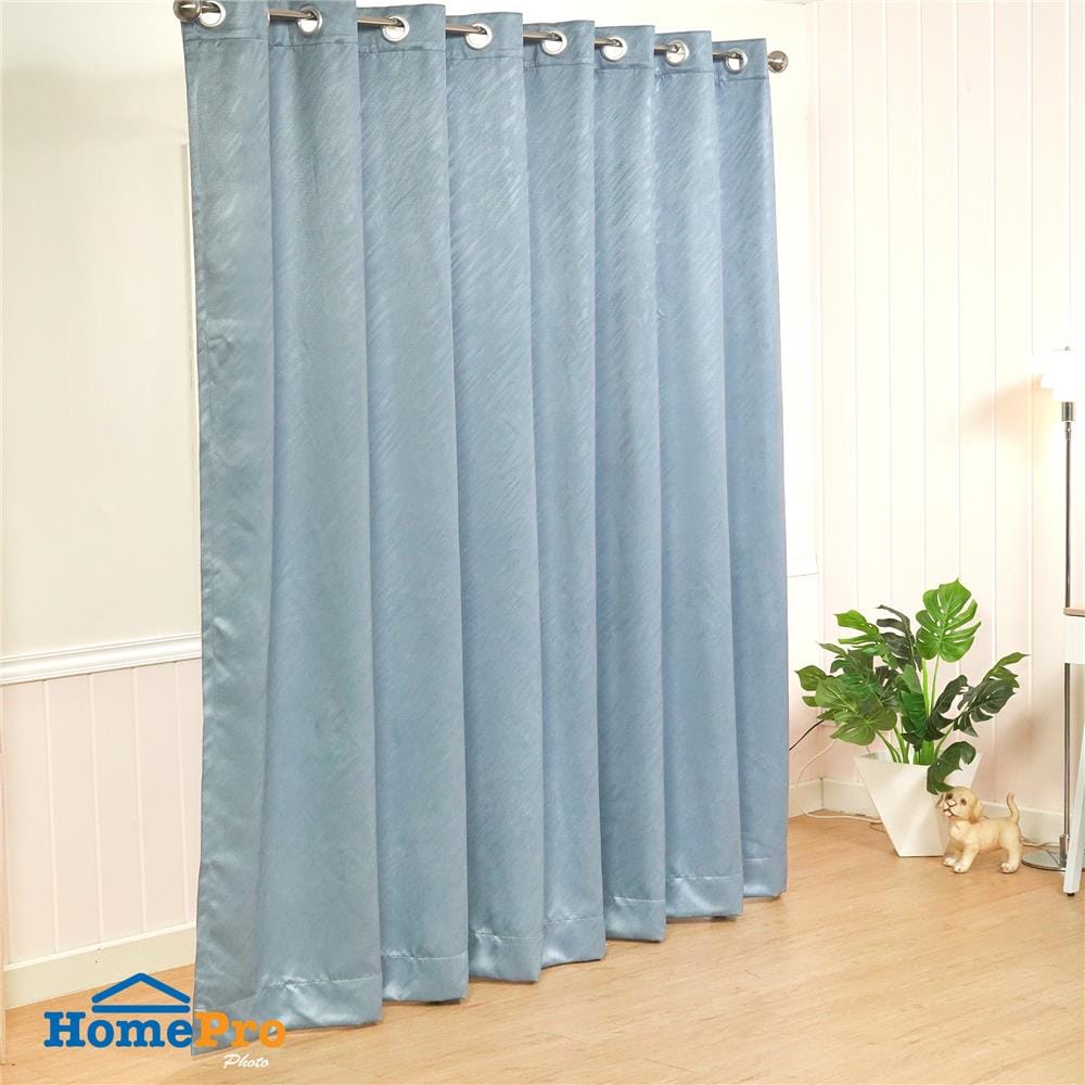 ผ้าม่าน EYELET HOME LIVING STYLE MAVIS UV 310x220 ซม. สีน้ำเงิน