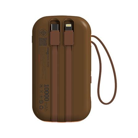 แบตสำรอง AMAZE ONE AMCB004 10000 MAH สีน้ำตาล_1
