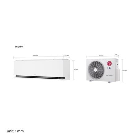 แอร์ผนัง LG SAQ18BN.S21 18084 บีทียู อินเวอร์เตอร์_5