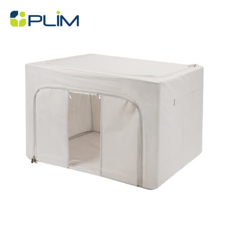 กล่องจัดเก็บอเนกประสงค์ PLIM TIDY 100 ลิตร สีขาว_0