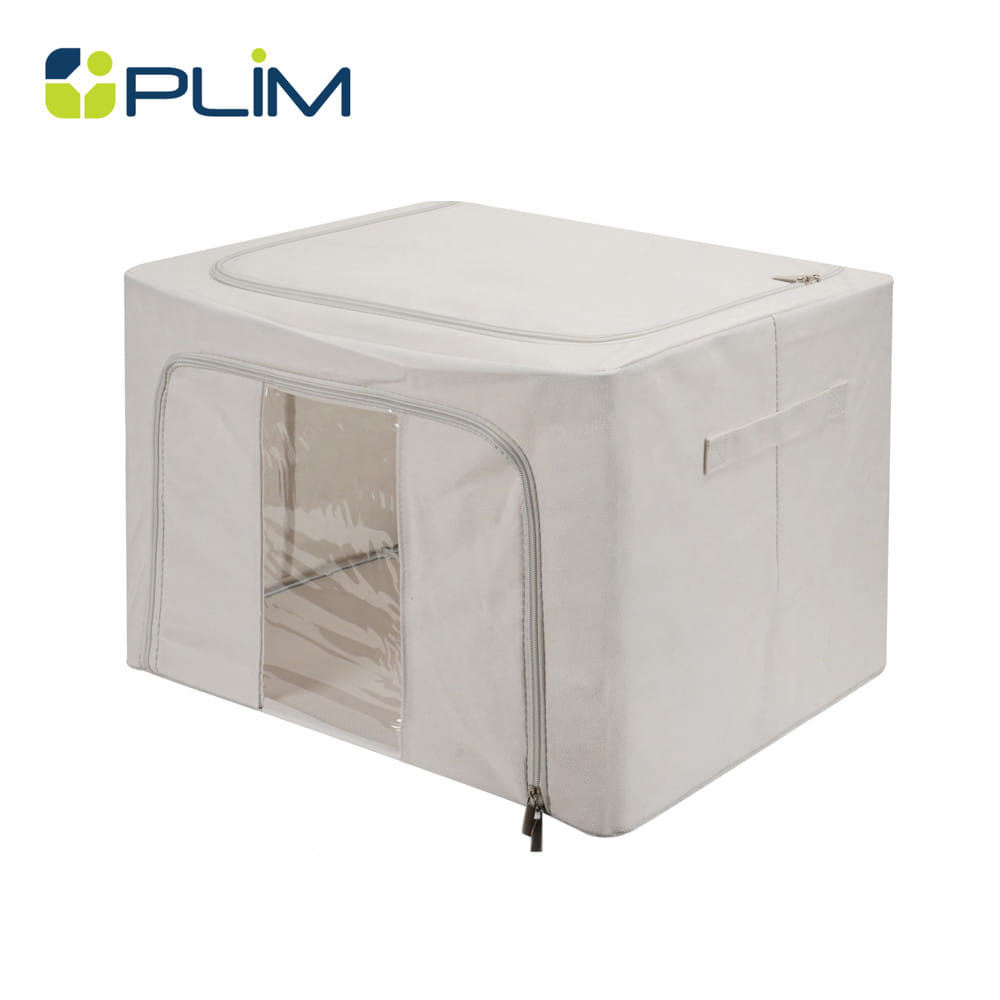 กล่องจัดเก็บอเนกประสงค์ PLIM TIDY 66 ลิตร สีขาว