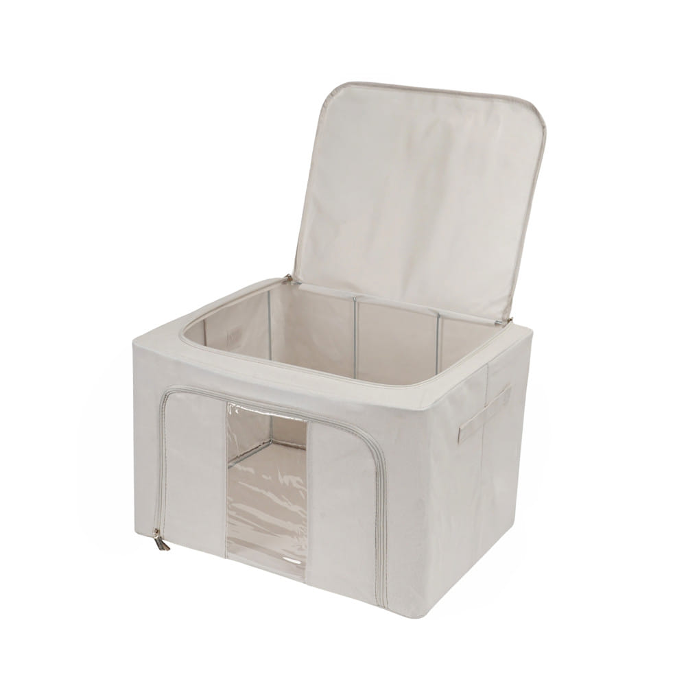 กล่องจัดเก็บอเนกประสงค์ PLIM TIDY 66 ลิตร สีขาว