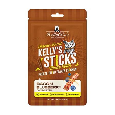 ขนมสุนัข KELLY&CO FREEZEDRIED BEEF BACON 50 ก._0