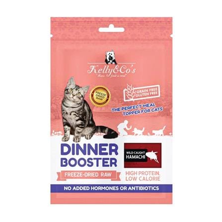 ผงโรยอาหารแมว KELLY&CO DINNER BOOSTER HAMACHI 50 ก._0