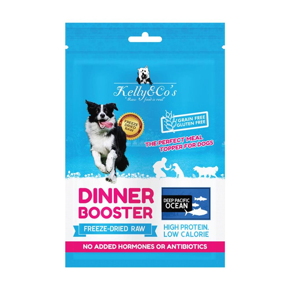 ผงโรยอาหารสุนัข KELLY&CO DINNER BOOSTER DEEP PACIFIC OCEAN 50 ก.