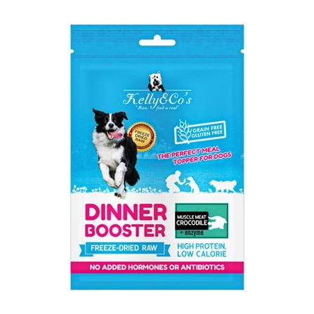 ผงโรยอาหารสุนัข KELLY&CO DINNER BOOSTER CROCODILE 50 ก._0