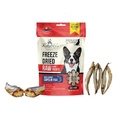 ขนมสุนัข KELLY&CO FREEZEDRIED ปลาไข่ 40 ก._0