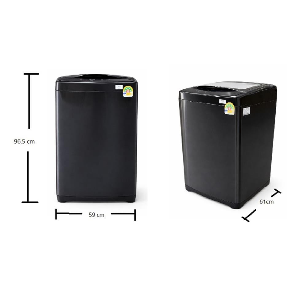 เครื่องซักผ้าฝาบน LG T2313NBTO 13 กก. 700 RPM สีดำ