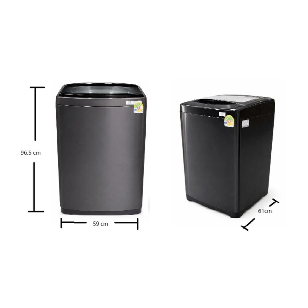 เครื่องซักผ้าฝาบน LG T2311NBTB 11 กก. 700 RPM สีดำ