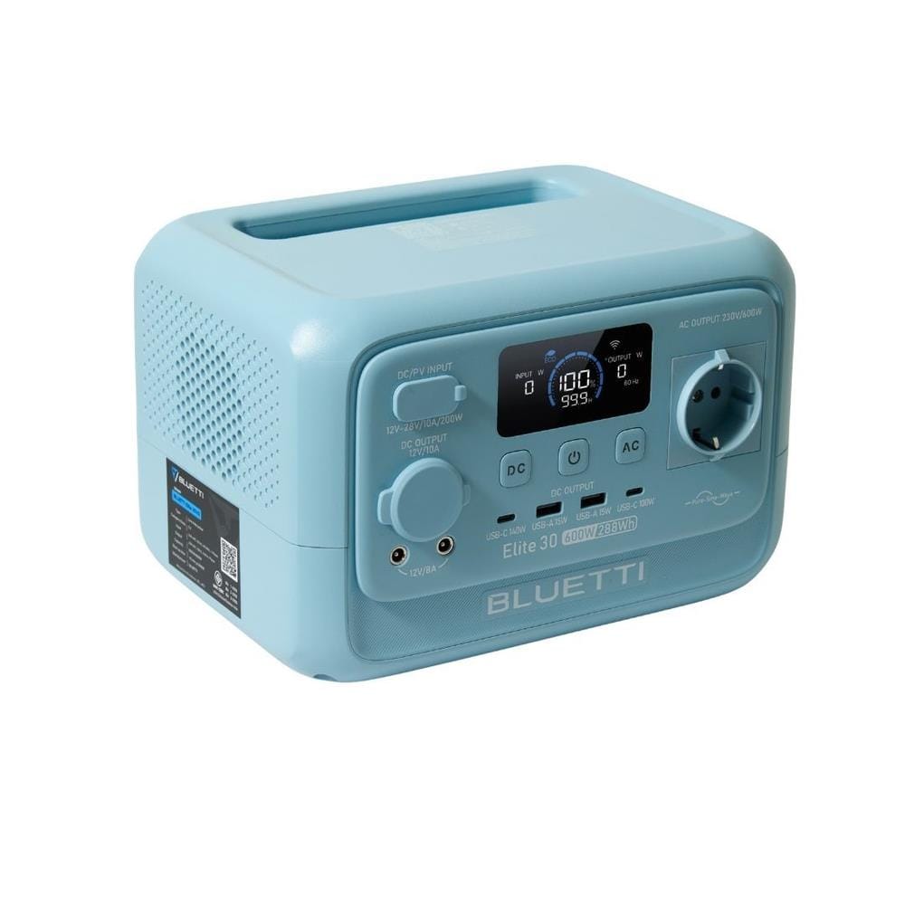 POWER BOX BLUETTI ELITE 30V2 600 วัตต์ สีฟ้า