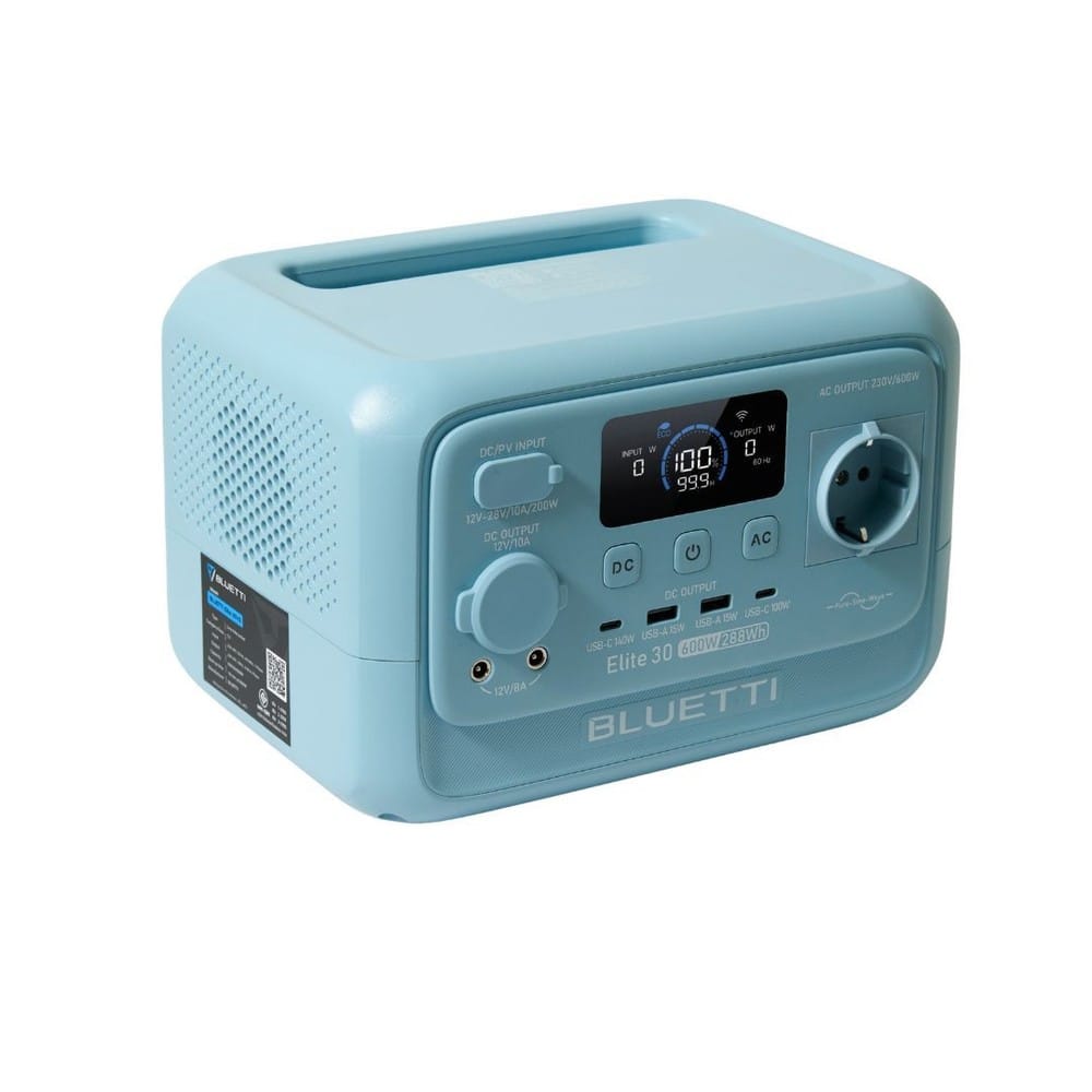 POWER BOX BLUETTI ELITE 30V2 600 วัตต์ สีฟ้า