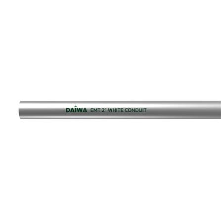 ท่อตรงเหล็กบาง EMT DAIWA 2 นิ้ว 3 เมตร สีเงิน_0