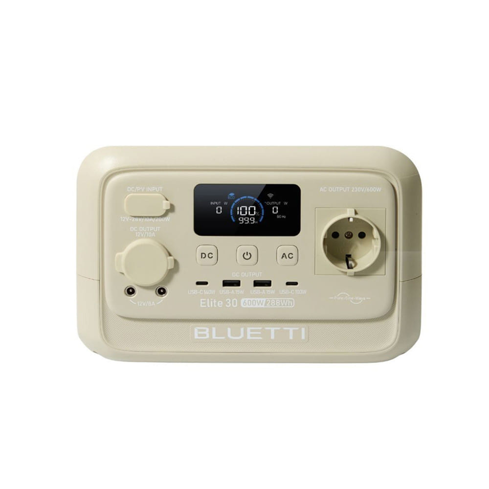 POWER BOX BLUETTI ELITE 30V2 600 วัตต์ สี LIGHT SAND GREY