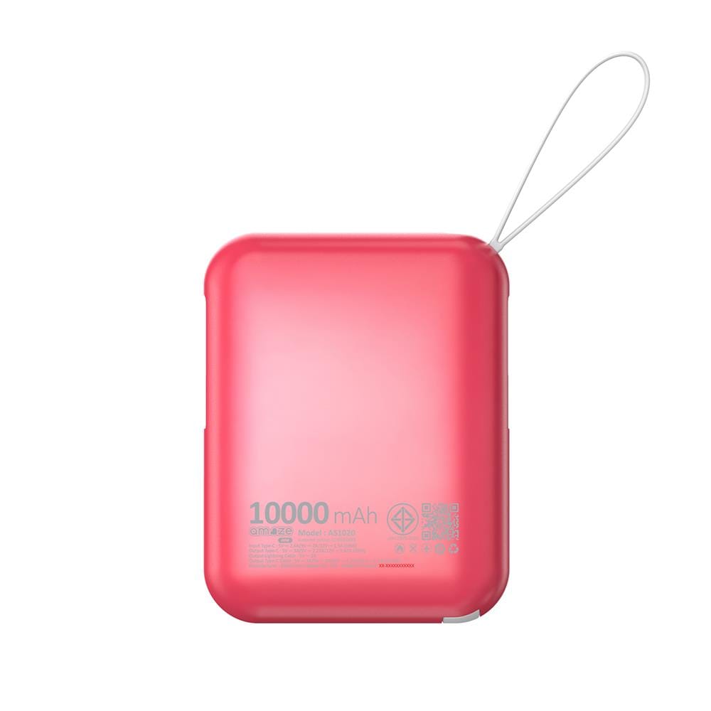 แบตสำรอง AMAZE ONE AMCB003 10000 MAH สี Pink Velvet