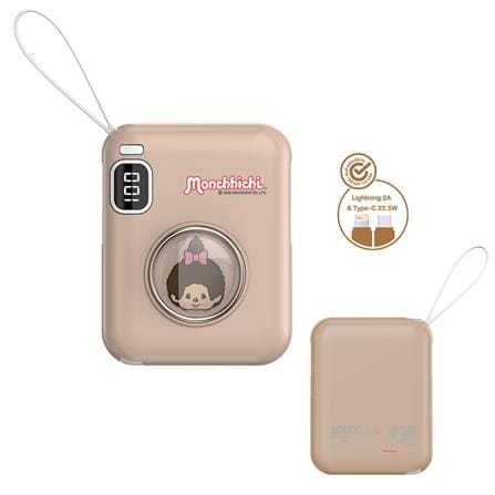 แบตสำรอง AMAZE ONE AMCB003 10000 MAH สีครีม_3
