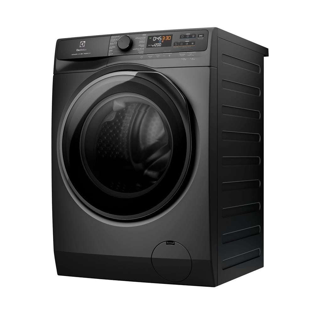 เครื่องซักอบผ้าฝาหน้าพร้อมขาตั้ง ELECTROLUX EWW1143P5SC 11/7 กก. 1400RPM อินเวอร์เตอร์ สีเทาเข้ม