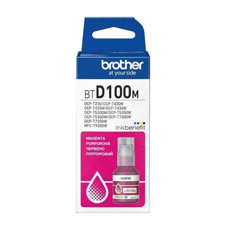หมึกเติม BROTHER BT-D100 สีชมพู_2
