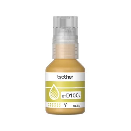 หมึกเติม BROTHER BT-D100 สีเหลือง_1