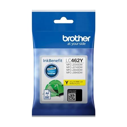 หมึกอิงค์เจ็ท BROTHER LC-462 สีเหลือง_2