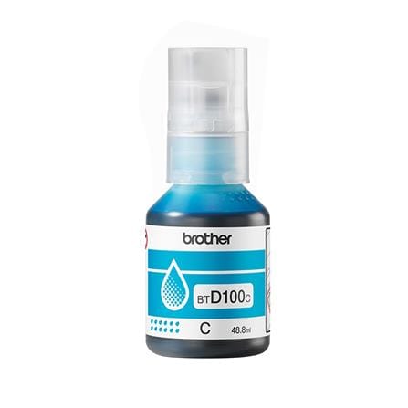 หมึกเติม BROTHER BT-D100 สีฟ้า_1