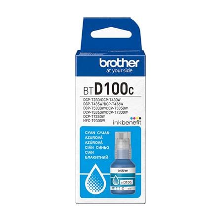 หมึกเติม BROTHER BT-D100 สีฟ้า_2