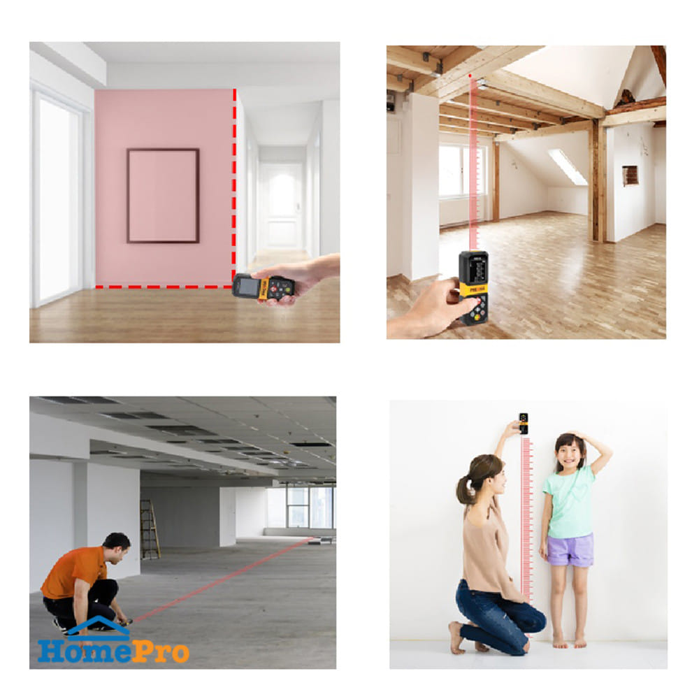 เครื่องวัดระยะเลเซอร์ PREXISO P80E-8L 80 ม.