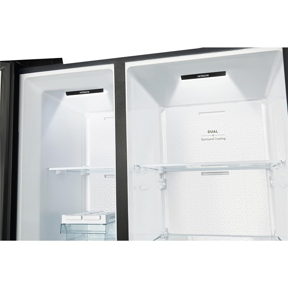 ตู้เย็น SIDE BY SIDE HITACHI HRSN9713ESXTH 23.2 คิว อินเวอร์เตอร์ สีเงิน