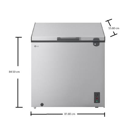 ตู้แช่ 1 ระบบ LG GC-B205BQCF.ADVPLMT 6.9 คิว สีเงิน_5
