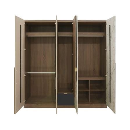 ชุดห้องนอน 6 ฟุต KONCEPT 2-ELLENA สี MOCHA OAK_4