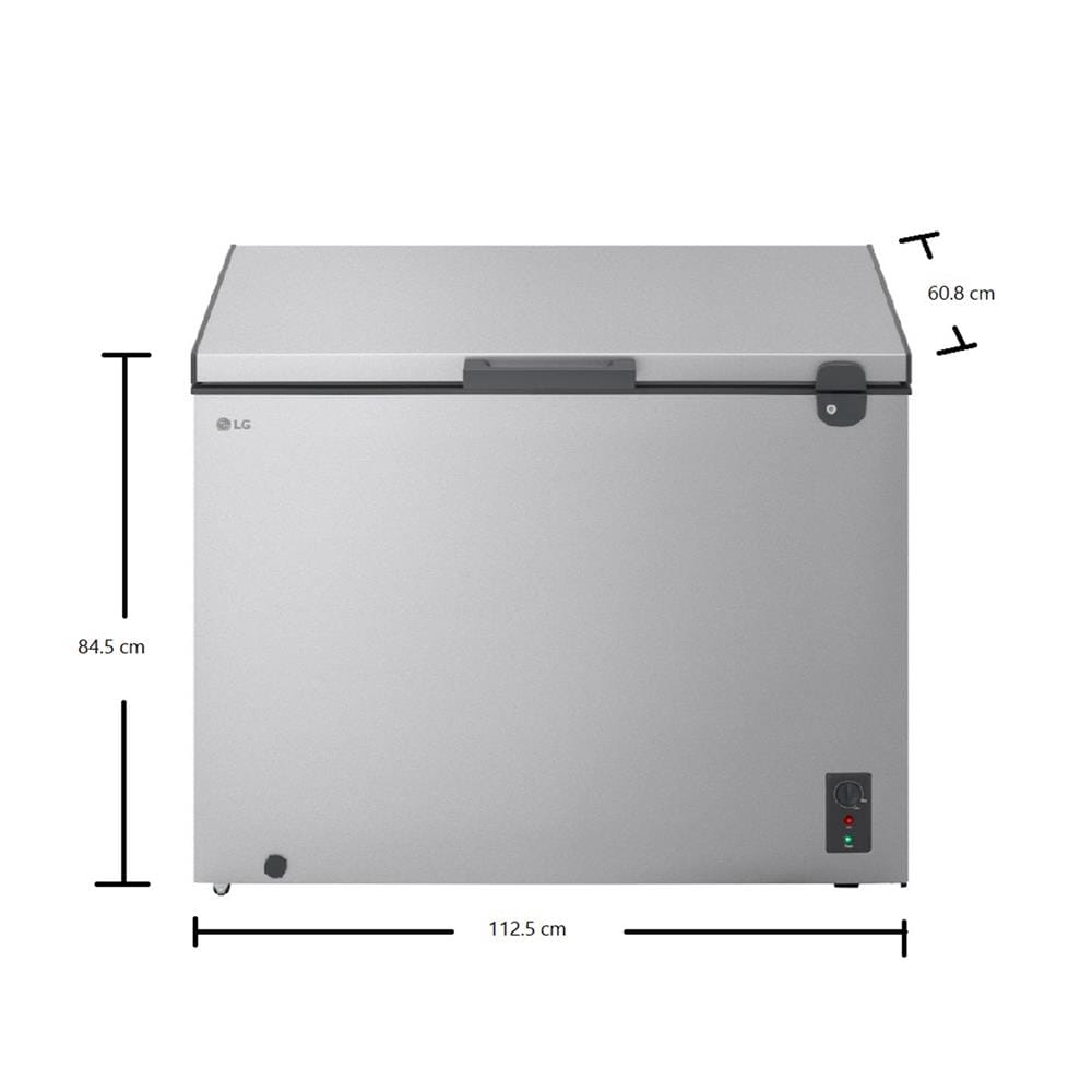 ตู้แช่ 1 ระบบ LG GC-B305BQCF.ADVPLMT 10.3 คิว สีเงิน