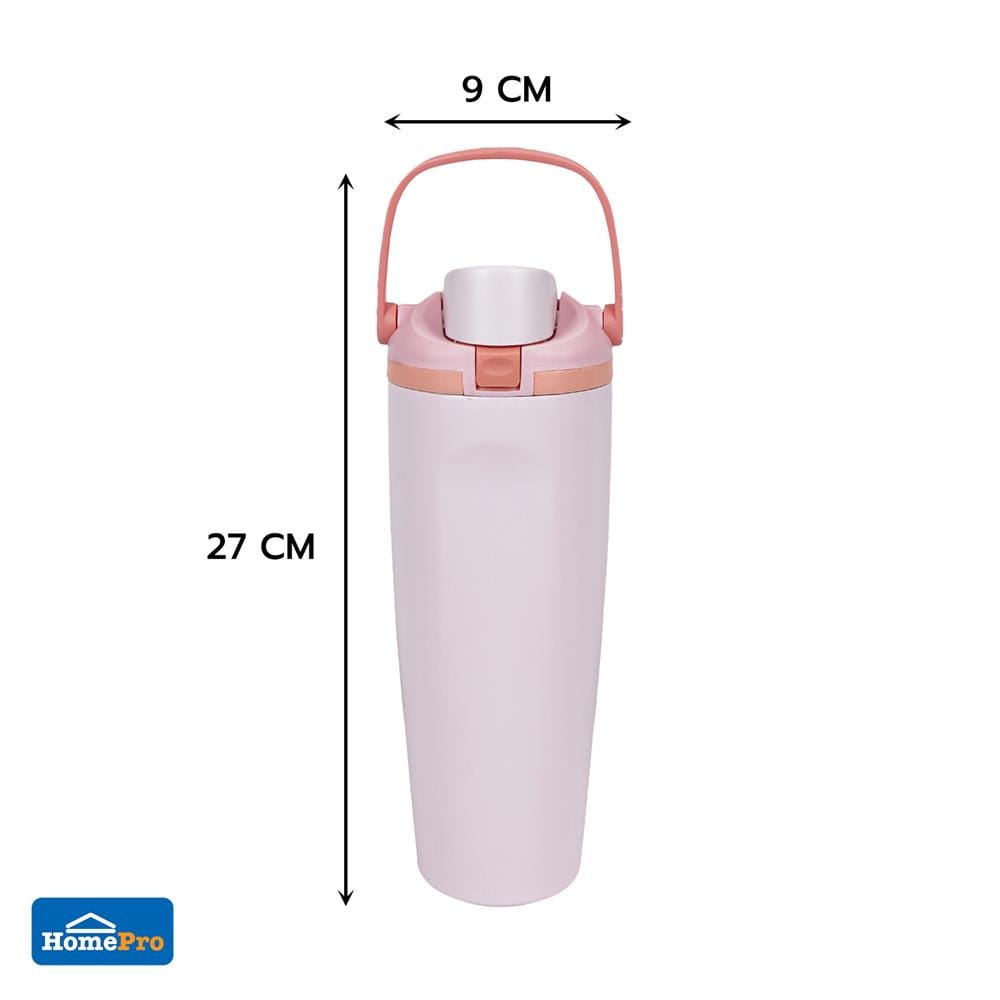 กระติกสุญญากาศ 0.9 ลิตร HOMEPRO CANDY COLOR สีชมพู
