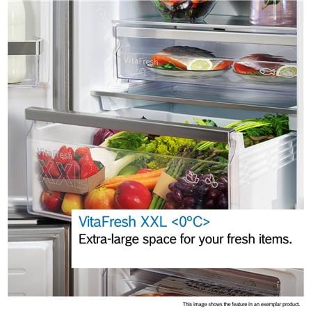 ตู้เย็น MULTI DOOR BOSCH KMC85LBEA 19 คิว สีกระจกดำ_9