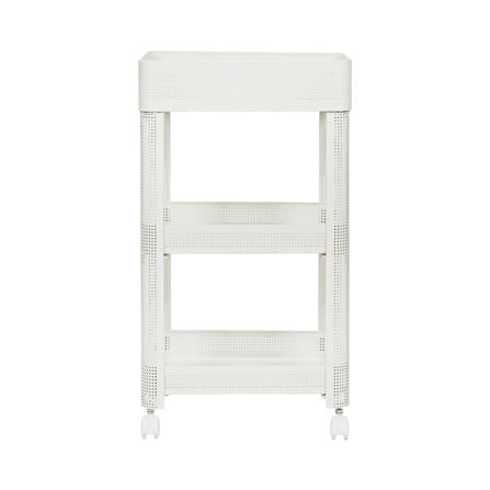 ชั้นวางของ 3 ชั้น มีล้อ STACKO COZI 42x31x73.5 ซม. สีขาว_2