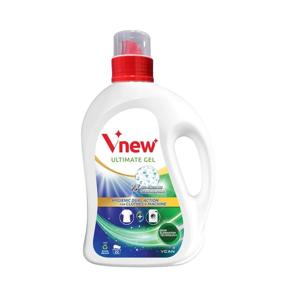 น้ำยาซักผ้าสูตรขจัดคราบเข้มข้น VNEW 1 ลิตร