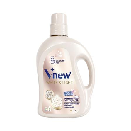 น้ำยาซักผ้าสูตรเข้มข้น สำหรับผ้าขาวและผ้าสีอ่อน VNEW 1.5 ลิตร_0