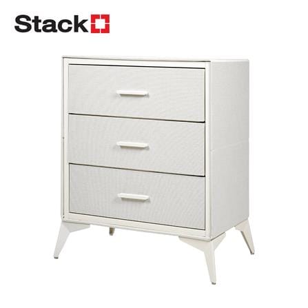 ชั้นลิ้นชักผ้า 3 ชั้น STACKO LUXE 64x39x72.5 ซม. สีเบจ_1